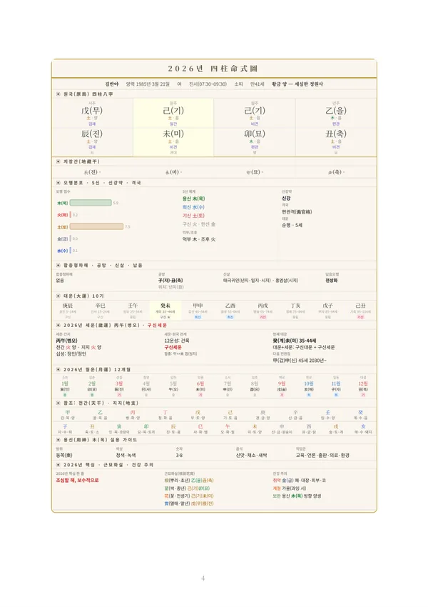 개인·법인 상호작명 풀이책 견본 5